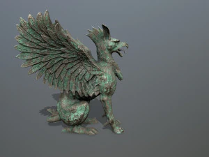 Statue Creature 3D Model