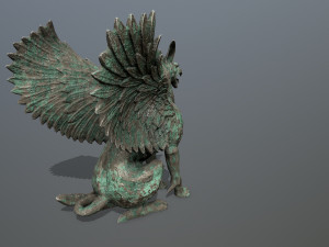 Statue Creature 3D मॉडल