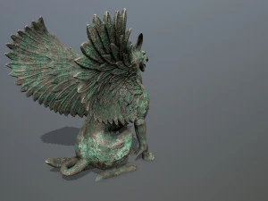 Statue Creature 3D Model