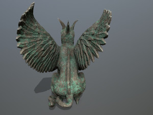 Statue Creature 3D मॉडल