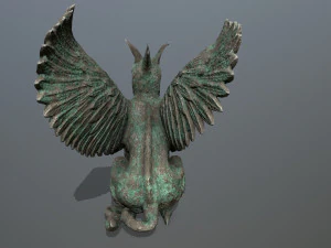 Statue Creature 3D Model