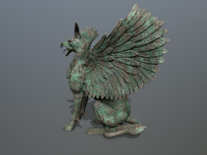 Statue Creature 3D मॉडल
