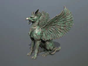Statue Creature 3D Model