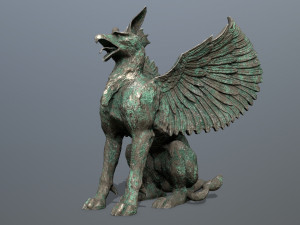 Statue Creature 3D मॉडल