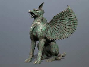 Statue Creature 3D Model