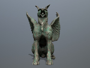 Statue Creature 3D मॉडल