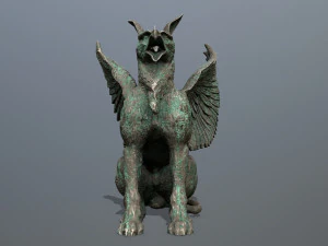 Statue Creature 3D Model