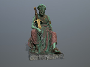 Man Statue 4 3Dモデル