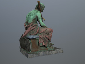 Man Statue 4 3Dモデル