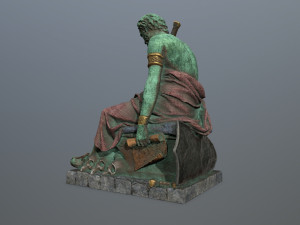Man Statue 4 3Dモデル