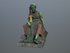 Man Statue 4 3Dモデル