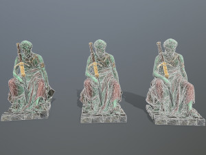 Man Statue 4 3Dモデル