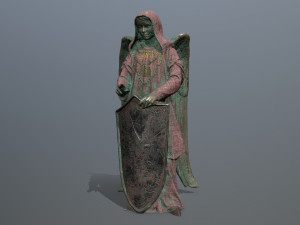 Angel statue 3D Model