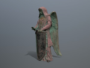 Angel statue 3D Model