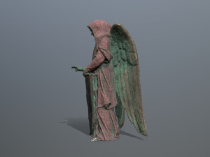 Angel statue 3D Model