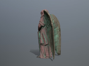 Angel statue 3D Model