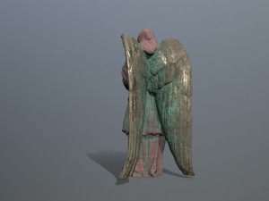 Angel statue 3D Model