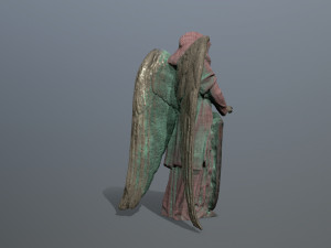 Angel statue 3D Model