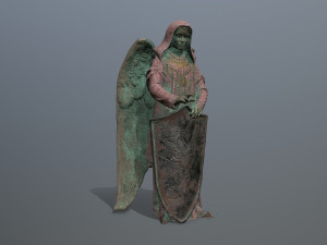 Angel statue 3D Model