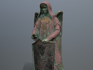 Angel statue 3D Model