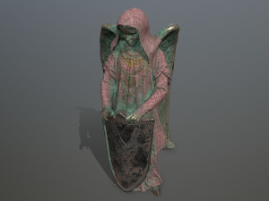 Angel statue 3D Model