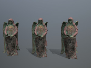 Angel statue 3D Model