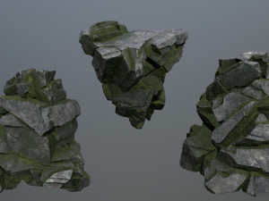 Cliff rocks 3D Model