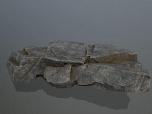 Cliff rocks 3D Model