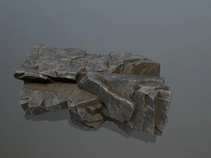 Cliff rocks 3D Model