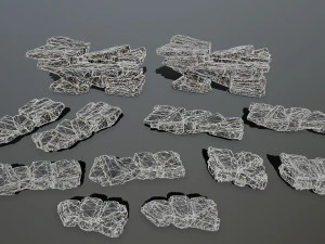 Cliff rocks 3D Model