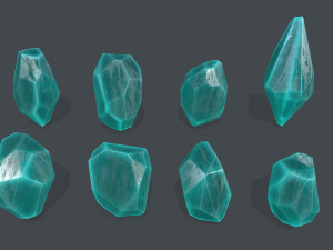 Crystal set Modelo 3D