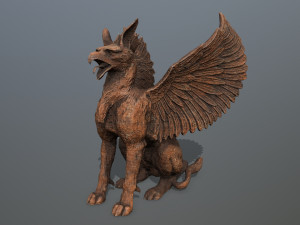 Statue Creature 3D मॉडल