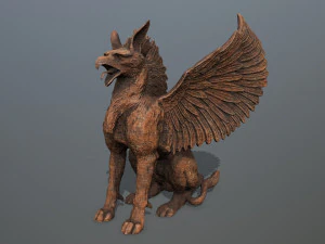 Statue Creature 3D Model