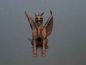 Statue Creature Modèle 3D