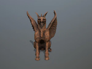 Statue Creature 3D Model