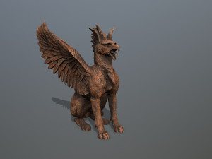 Statue Creature Modèle 3D