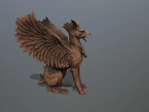 Statue Creature 3D Model