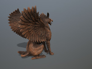 Statue Creature Modèle 3D