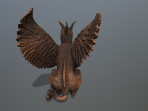 Statue Creature Modèle 3D