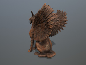 Statue Creature Modèle 3D