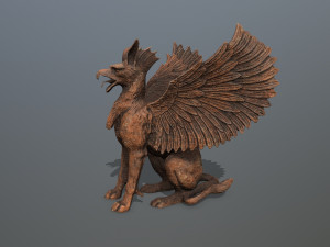 Statue Creature Modèle 3D