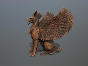 Statue Creature 3D Model