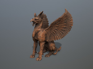 Statue Creature Modèle 3D