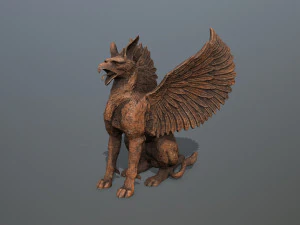 Statue Creature 3D Model