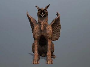 Statue Creature 3D Model