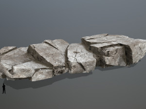 Cliff rocks 3D Model