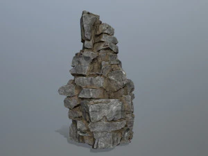 Cliff rocks 3D Model