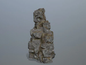 Cliff rocks 3D Model