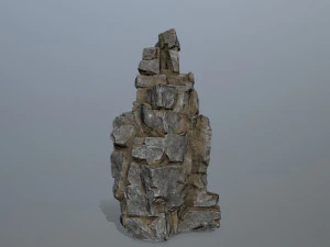 Cliff rocks 3D Model