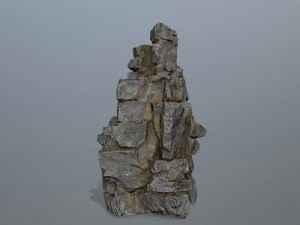 Cliff rocks 3D Model